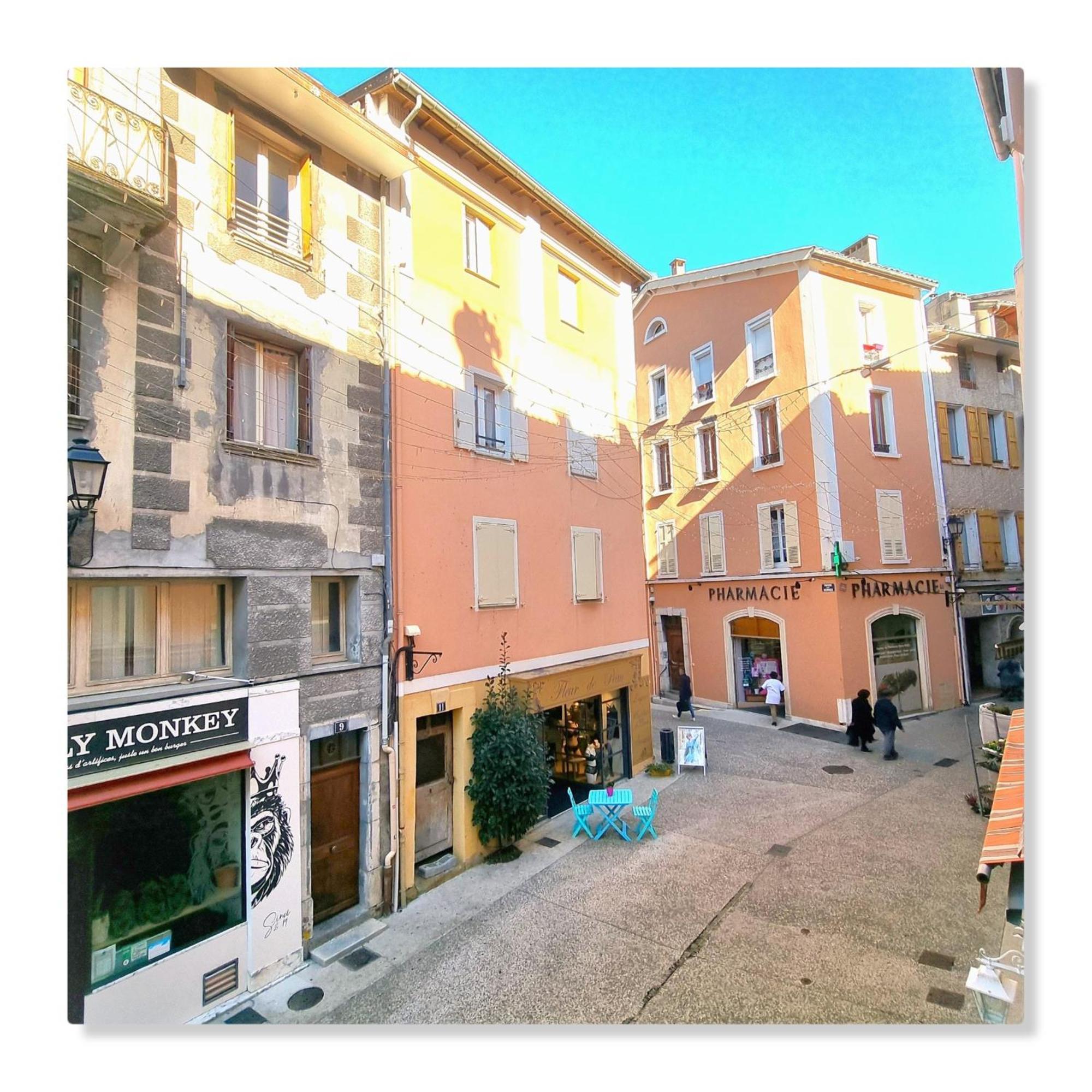 Coeur De Ville, T2, Rue Pietonne, Digne Les Bains Bagian luar foto