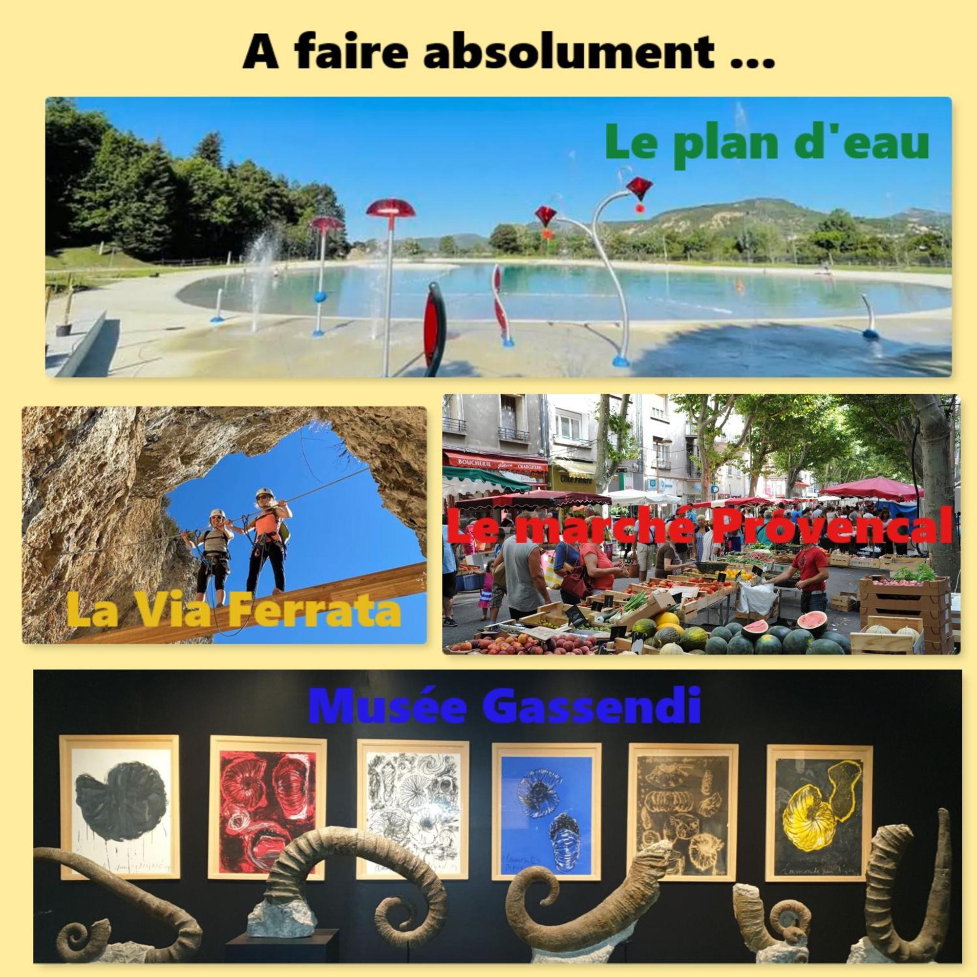 Coeur De Ville, T2, Rue Pietonne, Digne Les Bains Bagian luar foto
